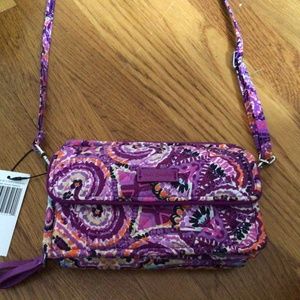 Vera Bradley iconic RFD all in one crossbody, dream tapestry